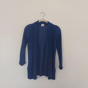Open Front Knit Cardigan in Royal Blue, size xs from Pins & Needles